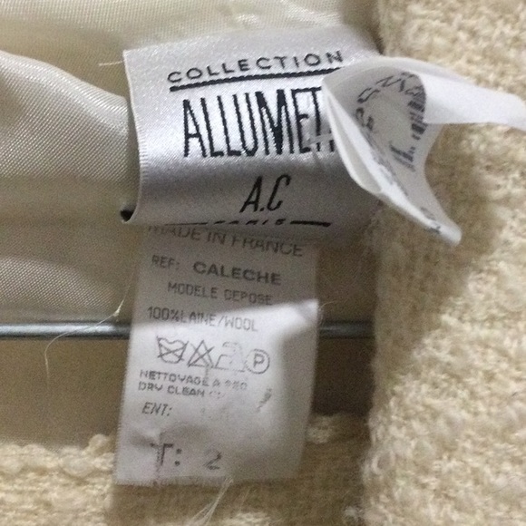 COLLECTION ALLUMETTE A.C.PARIS-VINTAGE MADE IN FRANCE(CHANEL LIKE SUIT) - Picture 9 of 9